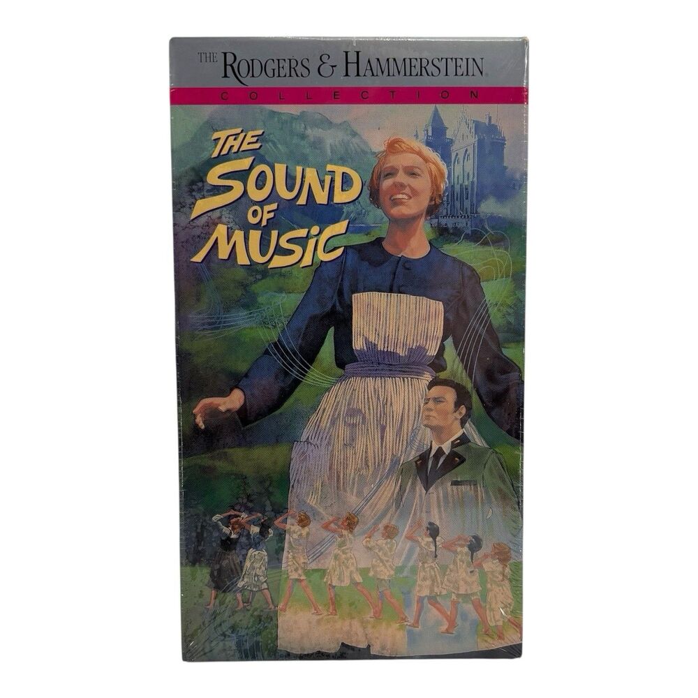 The Sound of Music VHS 2 Tape Set 1991 Sealed Rodgers & Hammerstein Classic